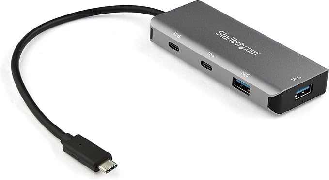 StarTech 4 -port USB-C Hub 10Gbps - 2x USB-A & 2x USB-C