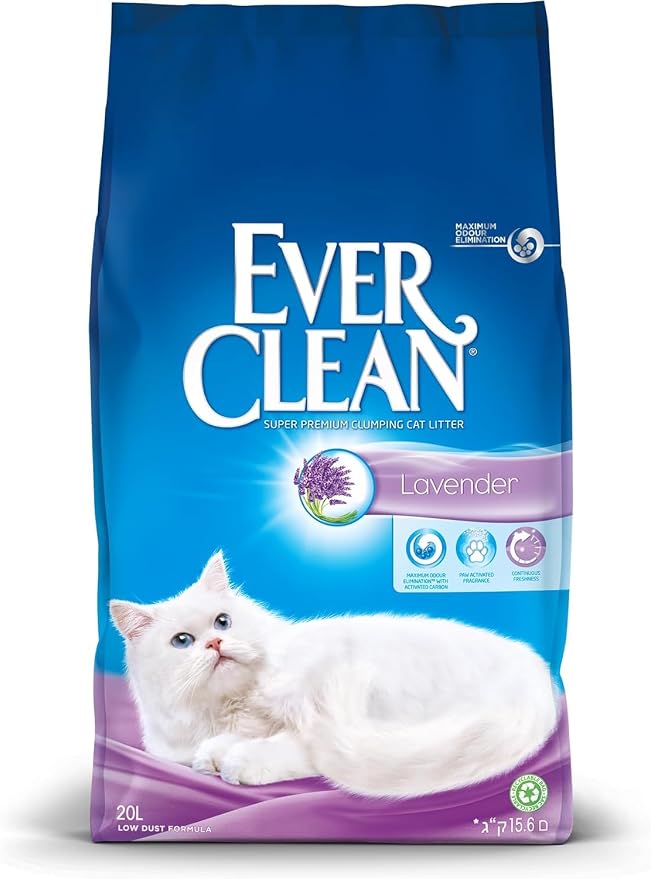 Ever Clean Lavender Clumping Cat Litter 20L