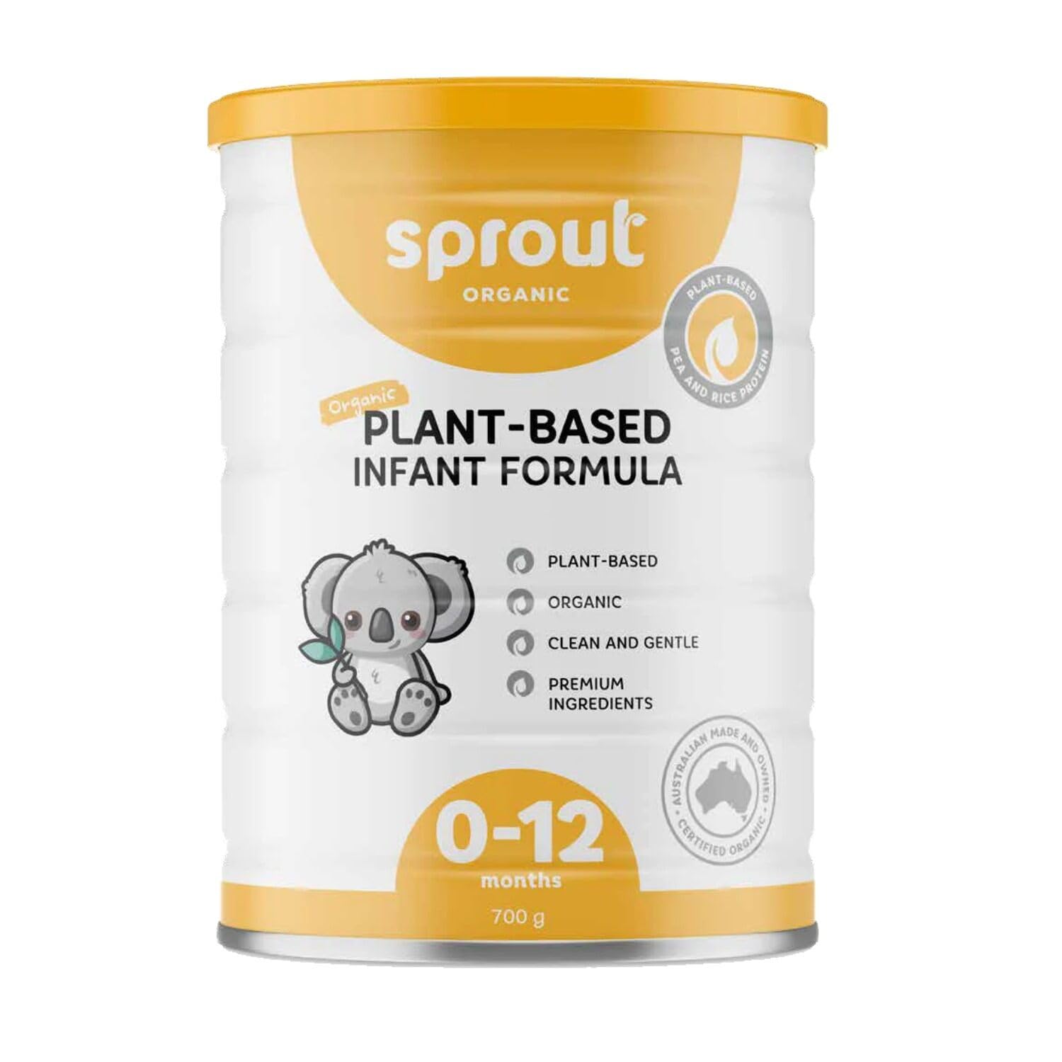 Sprout Organic Plant Based Infant Formula 700g