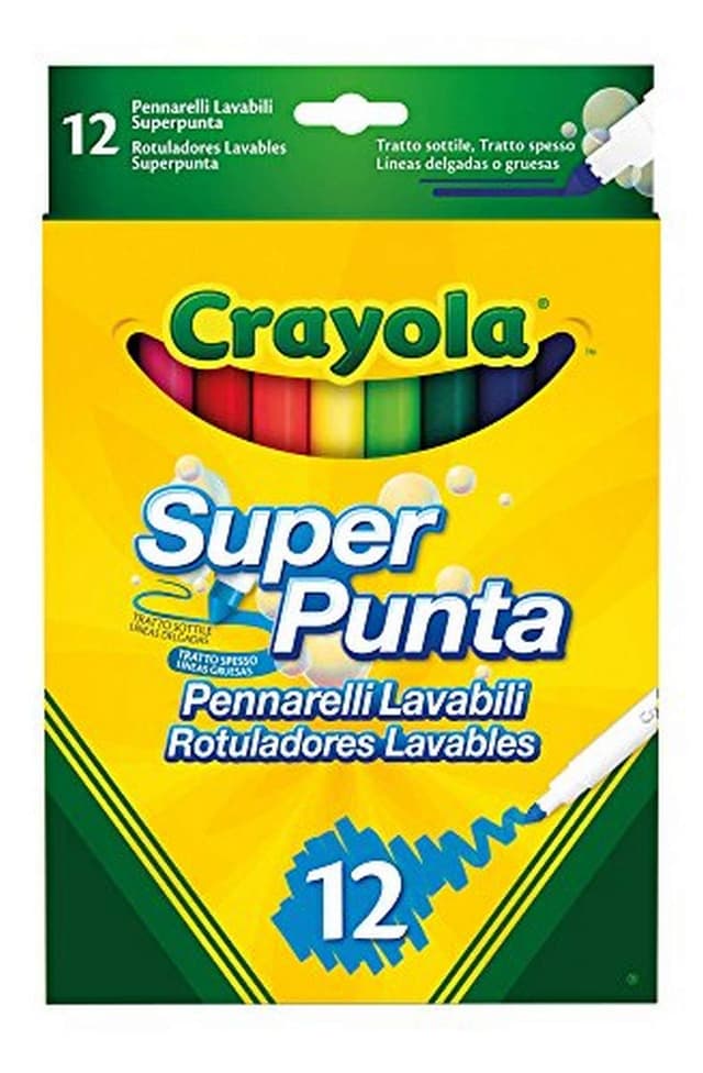 Crayola: 12 Bright SuperTips