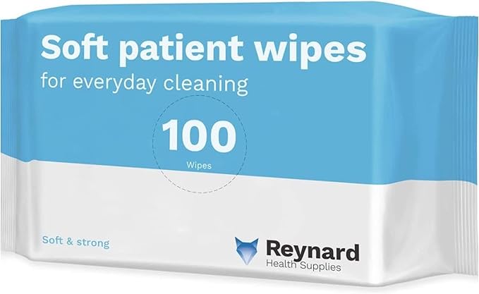 Reynard Soft Disposable Patient Wipes 100 Wipes