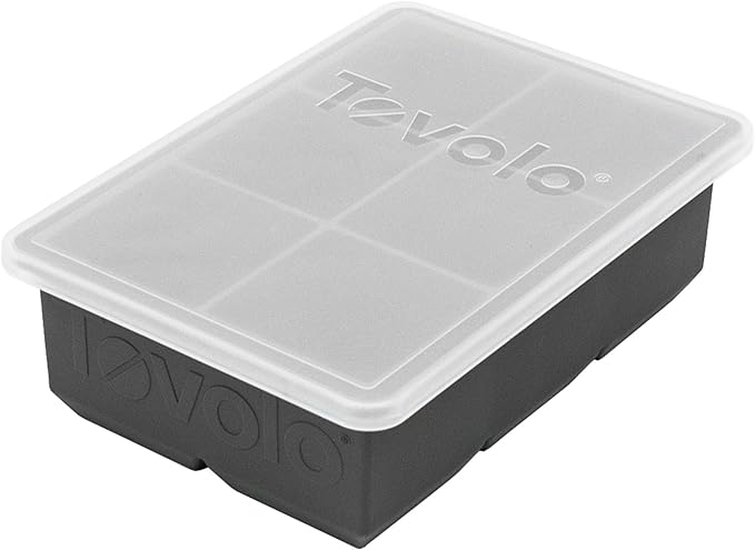 Tovolo King Cube Ice Tray With Lid