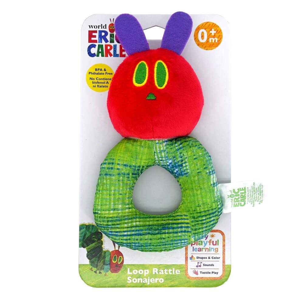 Eric Carle Plush Ring Rattle - Assorted*