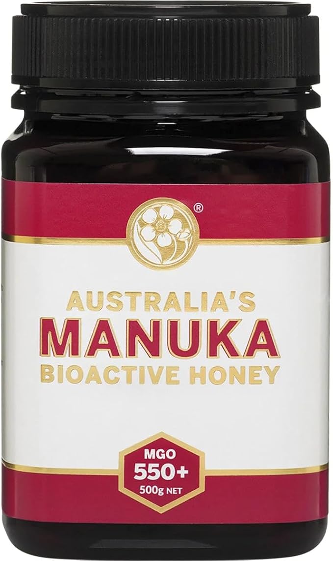 Australia's Manuka Active Jellybush Honey MGO550+ 500g