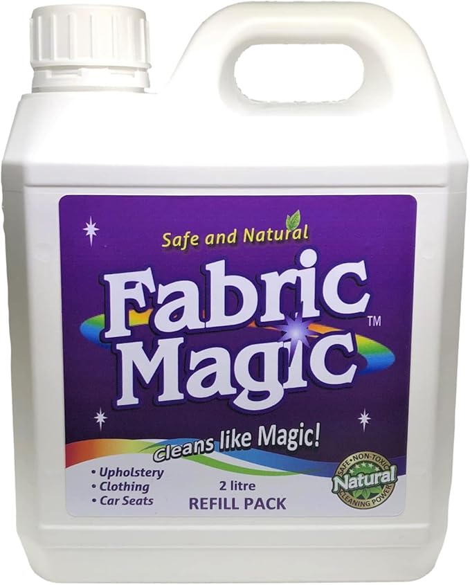 Fabric Magic Spot Cleaner Stain Remover For Furnishings & Car Seats 1 Litre Refill Pack