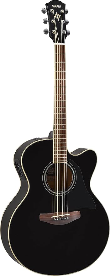 Yamaha CPX600 Acoustic/Electric Guitar Black