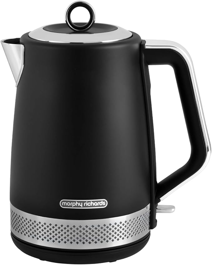 Morphy Richards 108020 Illumination Jug Kettle, 1.7 liters, Black
