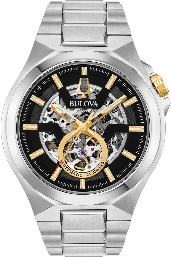 Bulova 98A224 Men's Maquina Automatic Stainless Steel 46mm Watch