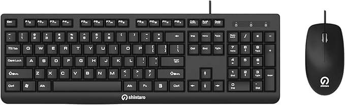 Shintaro Wired Keyboard & Mouse Combo