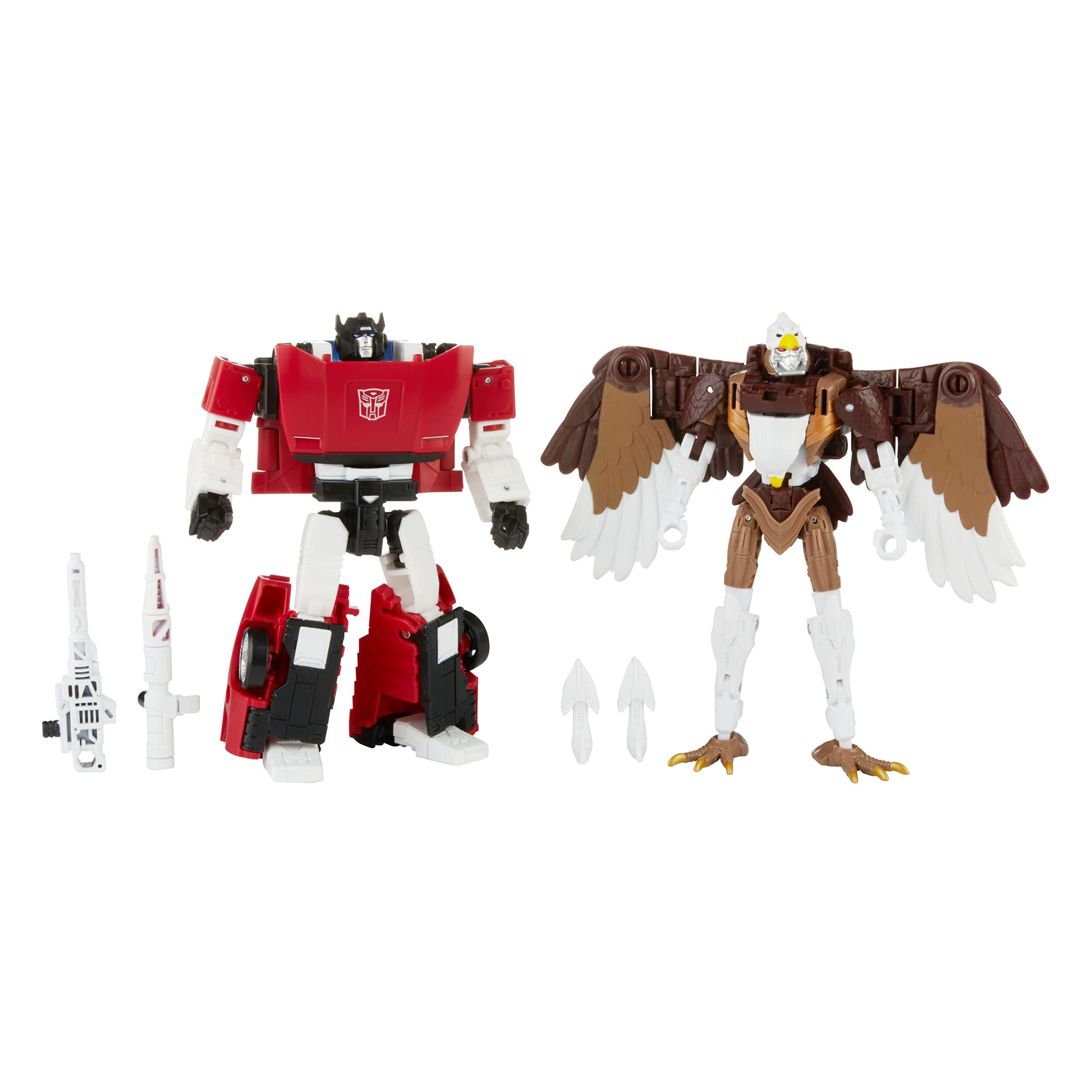 Transformers War For Cybertron Kingdom: Deluxe Class - Sideswipe and Maximal Skywarp (WFC-K42) Action Figure