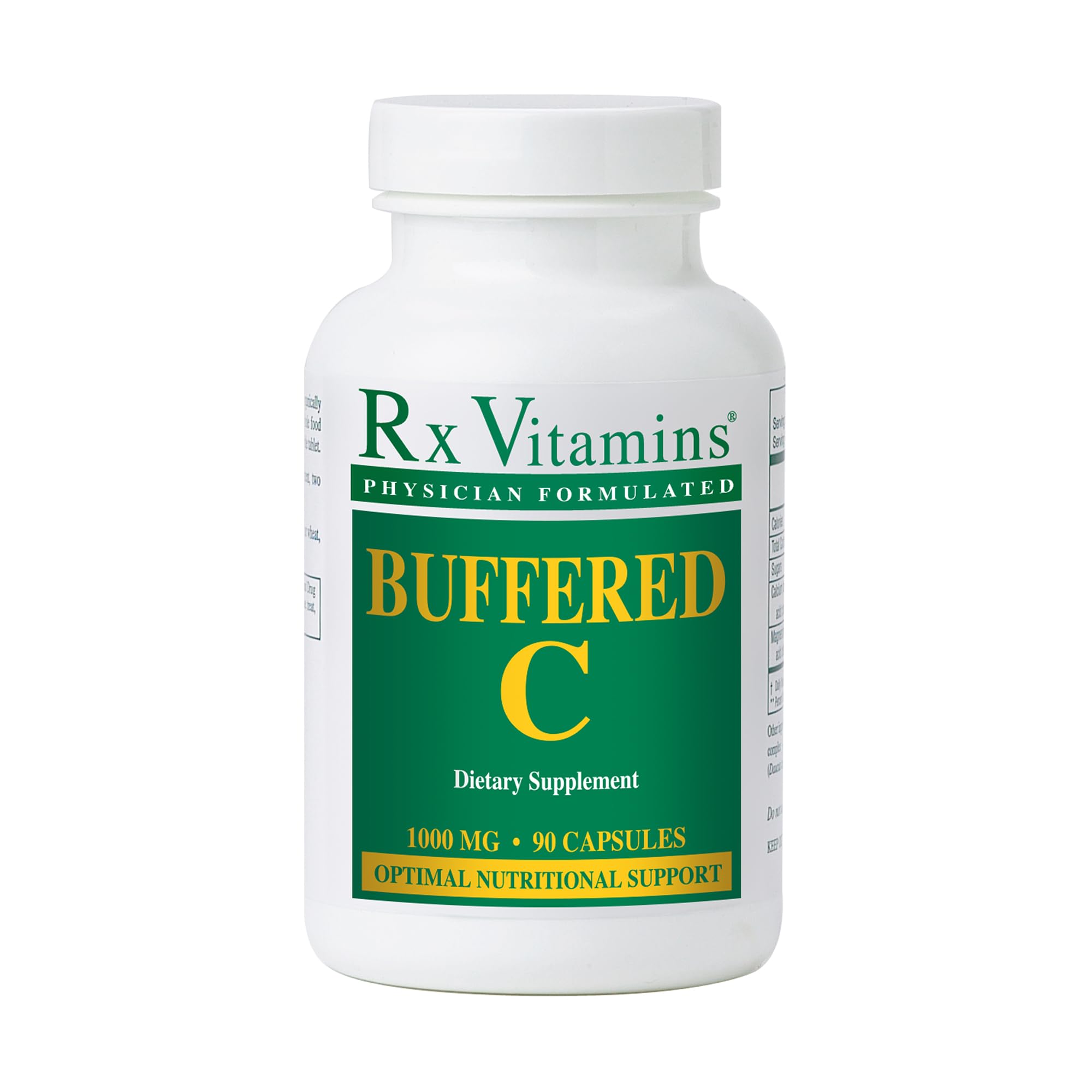 RX Vitamins - buffered C 500 mg 90 Capsules