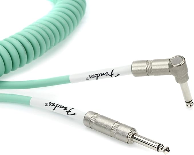 Fender Original Series Coil Cable (30ft) Surf Green