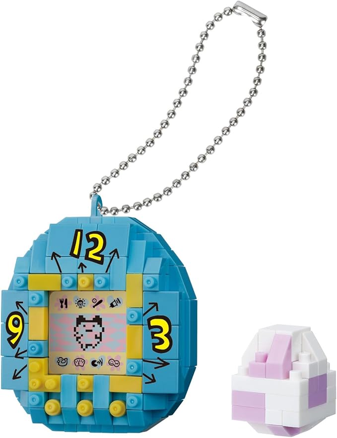 Nanoblock 1st Generation Tamagotchi Blue