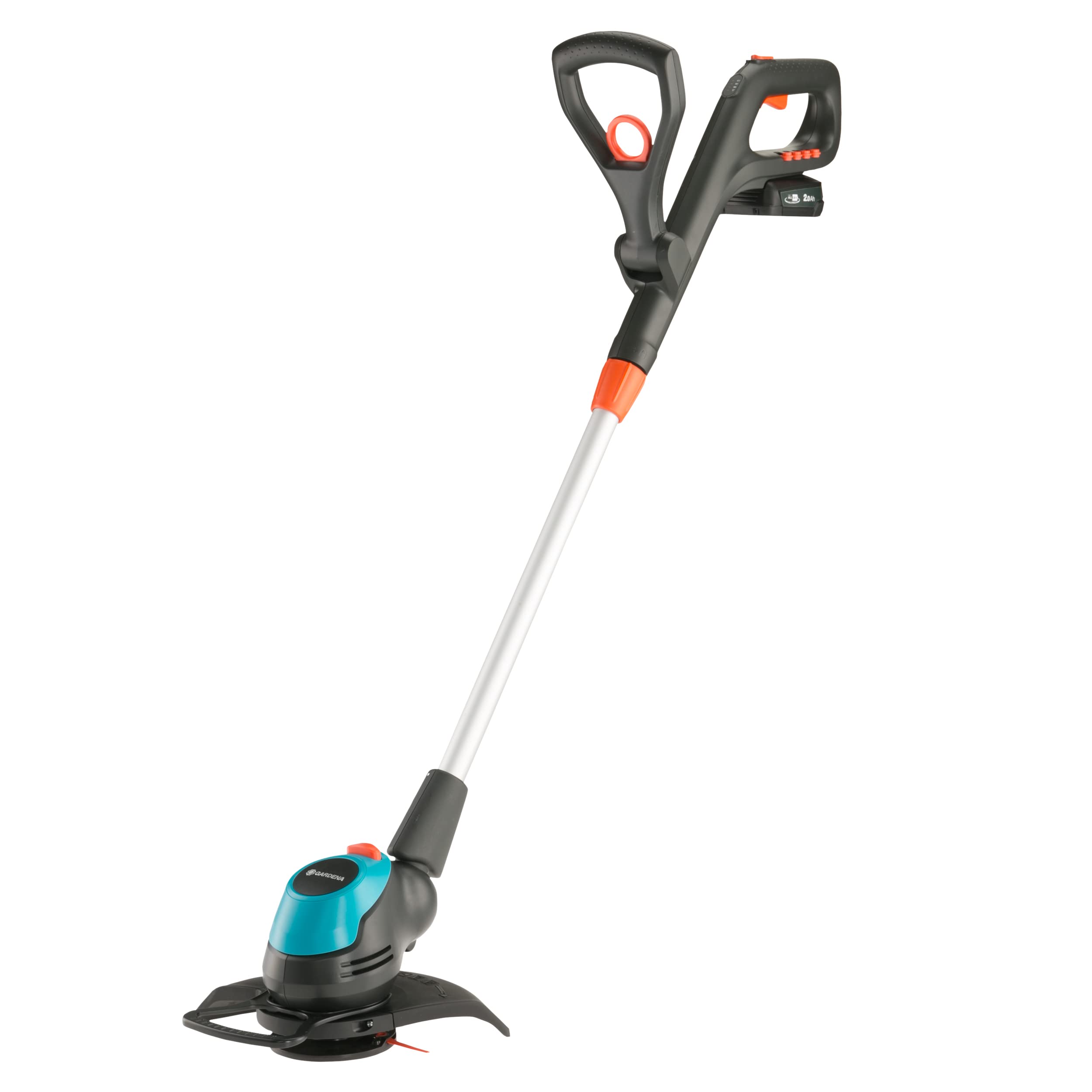 Gardena Battery Trimmer Easycut 23/18V P4A - 2.5Ah Battery and Chr