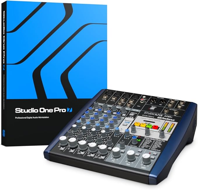 PreSonus StudioLive AR8c 8-Channel Stereo Mixer