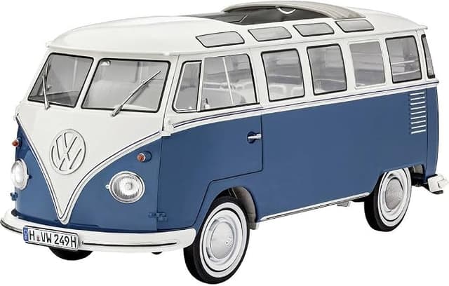 Revell 07009 - Model Kit - VW Type 2 T1 Samba Bus, Scale 1: 16