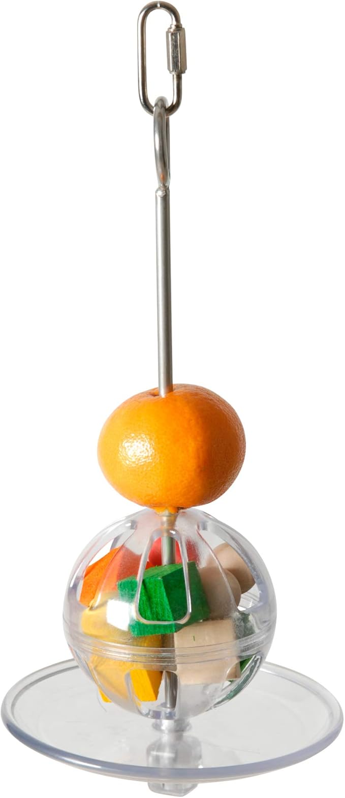 Featherland Paradise Foraging Hanging Buffet Ball with Skewer