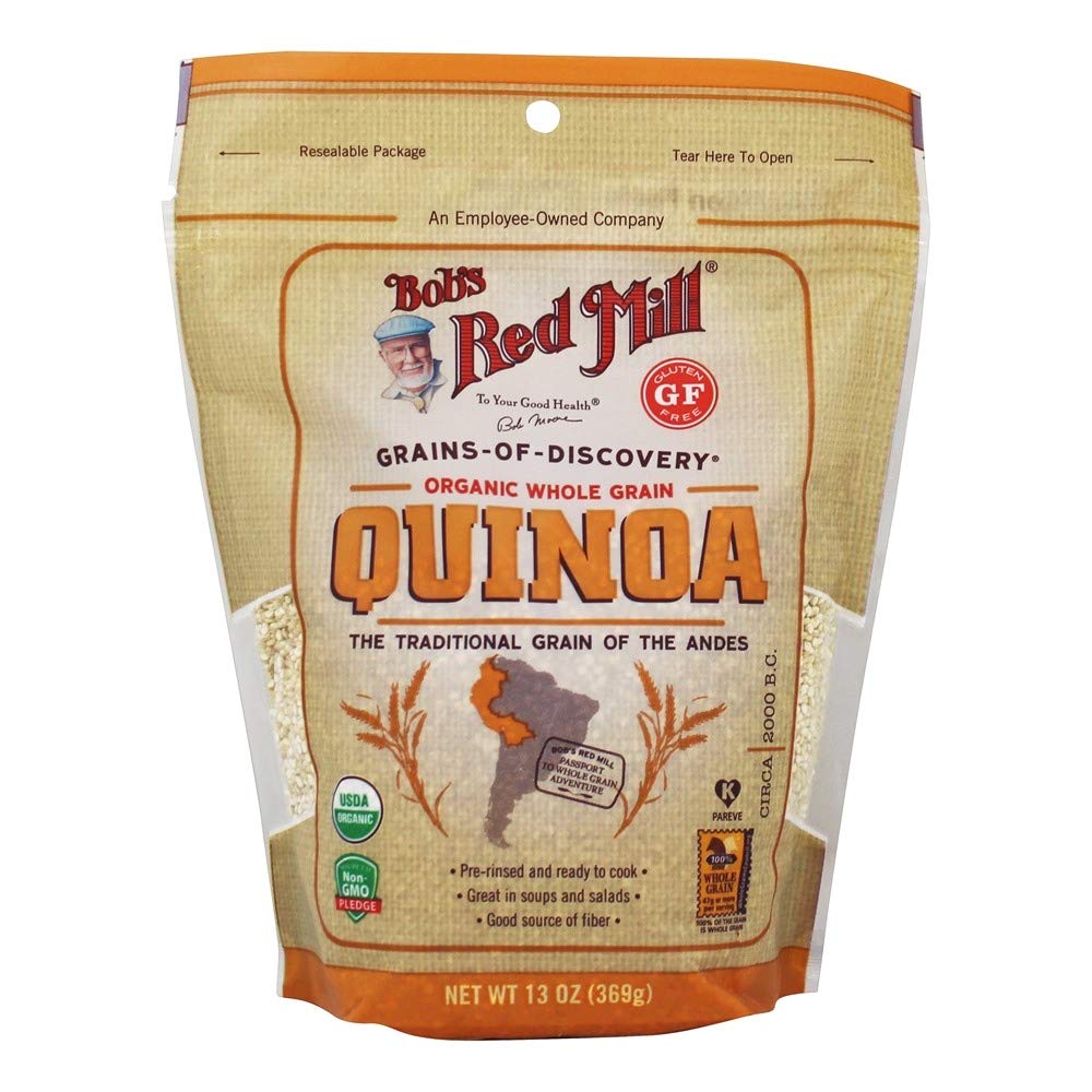 Bob's Red Mill Organic Whole Grain Quinoa Gluten Free 26 oz (737 g)