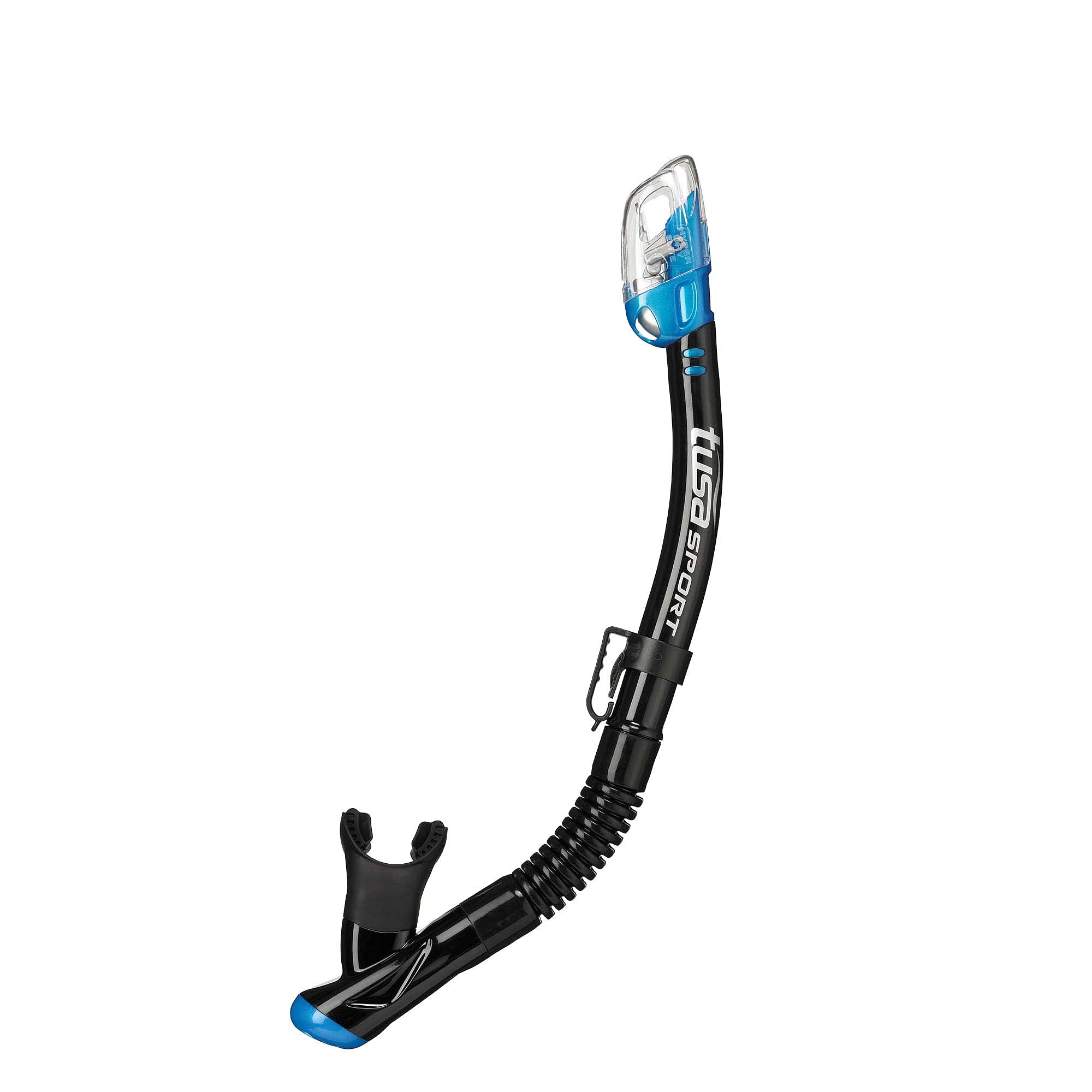 Tusa Sport Snorkel Diving Tube Black