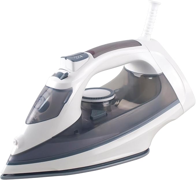 Dolphy Electric Steam Iron - White/Grey