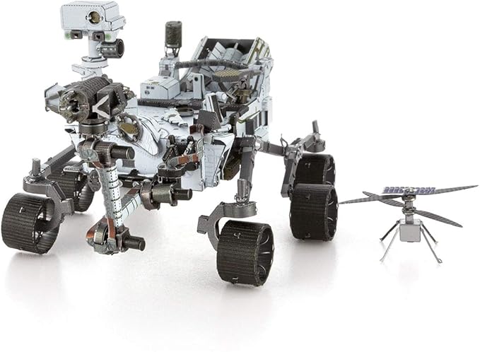 Metal Earth Mars Rover Perseverance & Ingenuity Helicopter