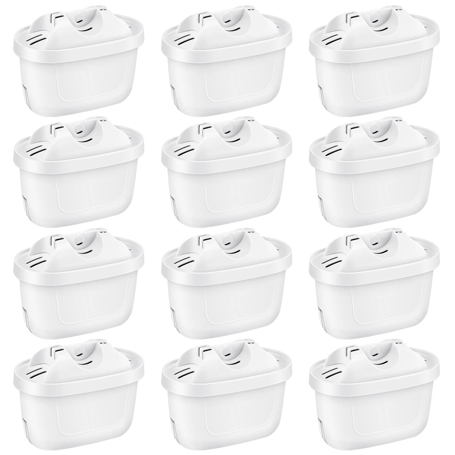 12 Pack Brita Water Filter Cartridges Compatible with Brita Maxtra+, Brita Style, Mavea Elemaris XL Water Tank