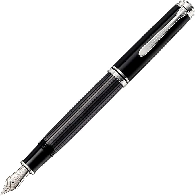 Black Pelikan Souverän 405 Fountain Pen - Broad