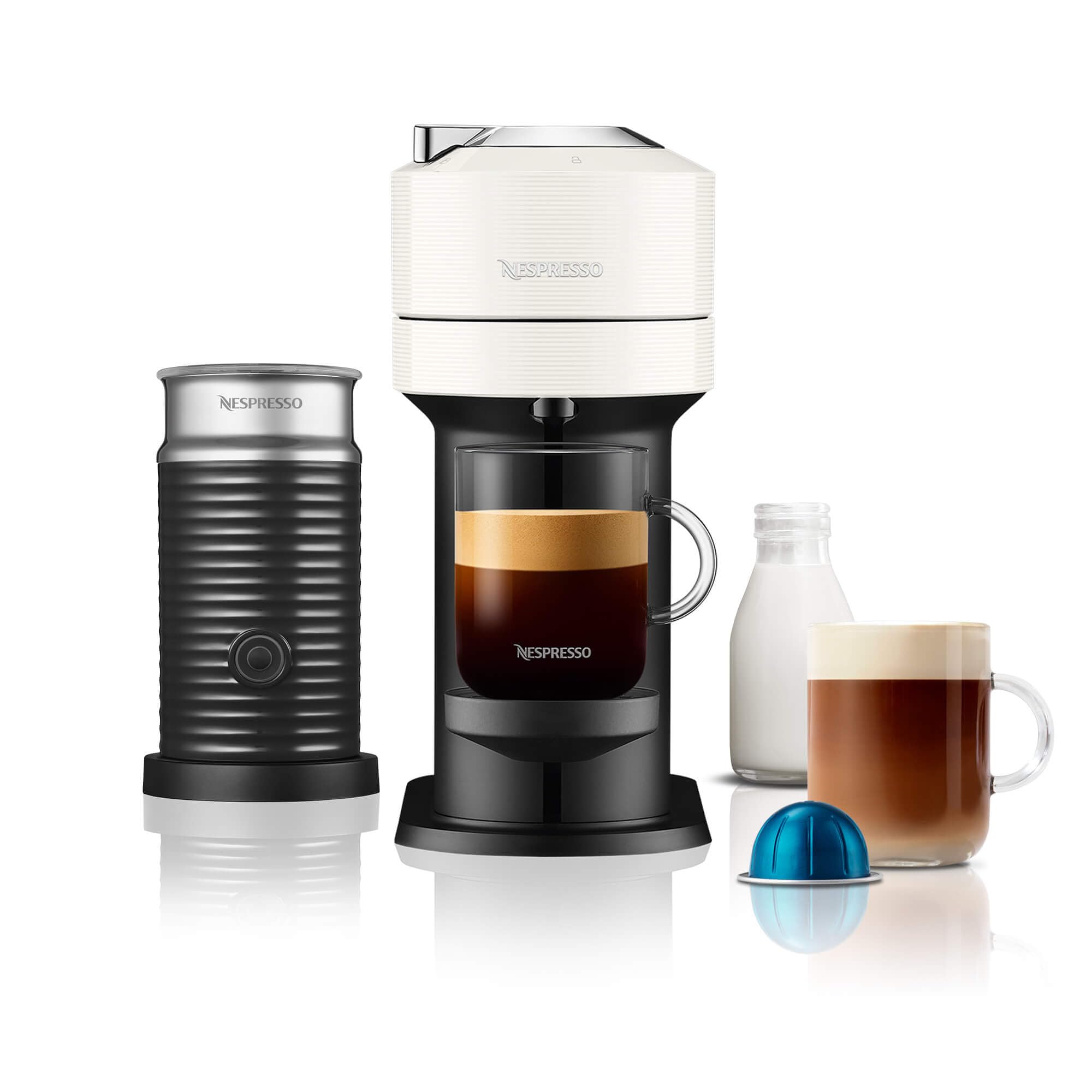 Nespresso Vertuo Next Matte Black With Silver Logo - Color : Black