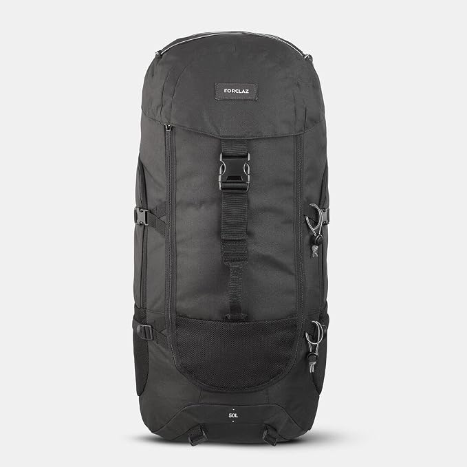 Decathlon Forclaz 50L Adult Trekking Backpack - Black