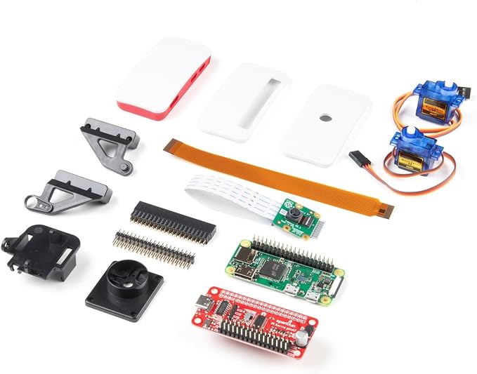 SparkFun Raspberry Pi Zero W Camera Kit - Includes All The Pieces You Need to Assemble and Program IoT Raspberry Pi Zero Camera
