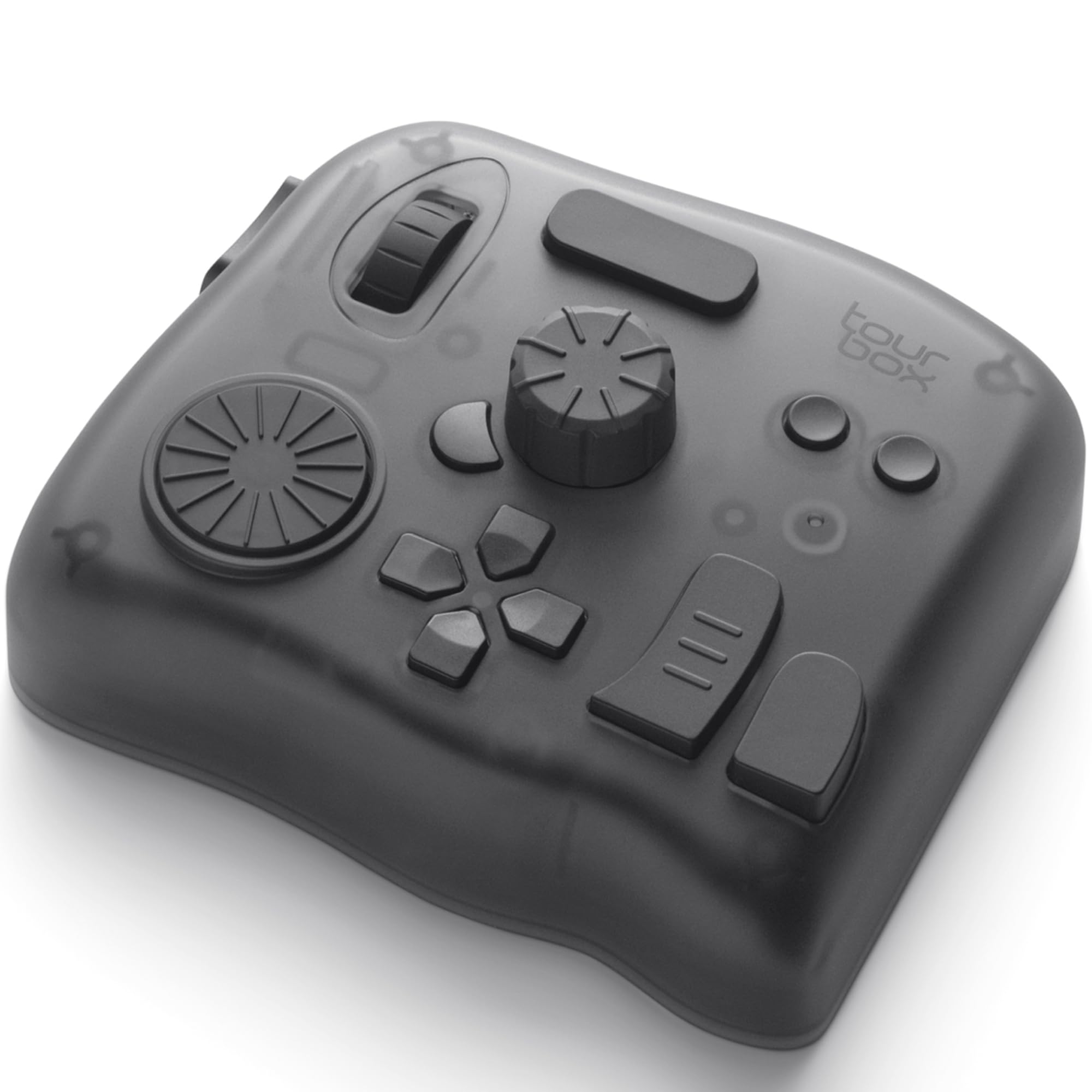 TourBox Elite, Bluetooth Video Editing Controller, Photo Editor Shortcut Keyboard, Haptic Touch, Connect to 2 Pcs, Photoshop Lightroom Premiere