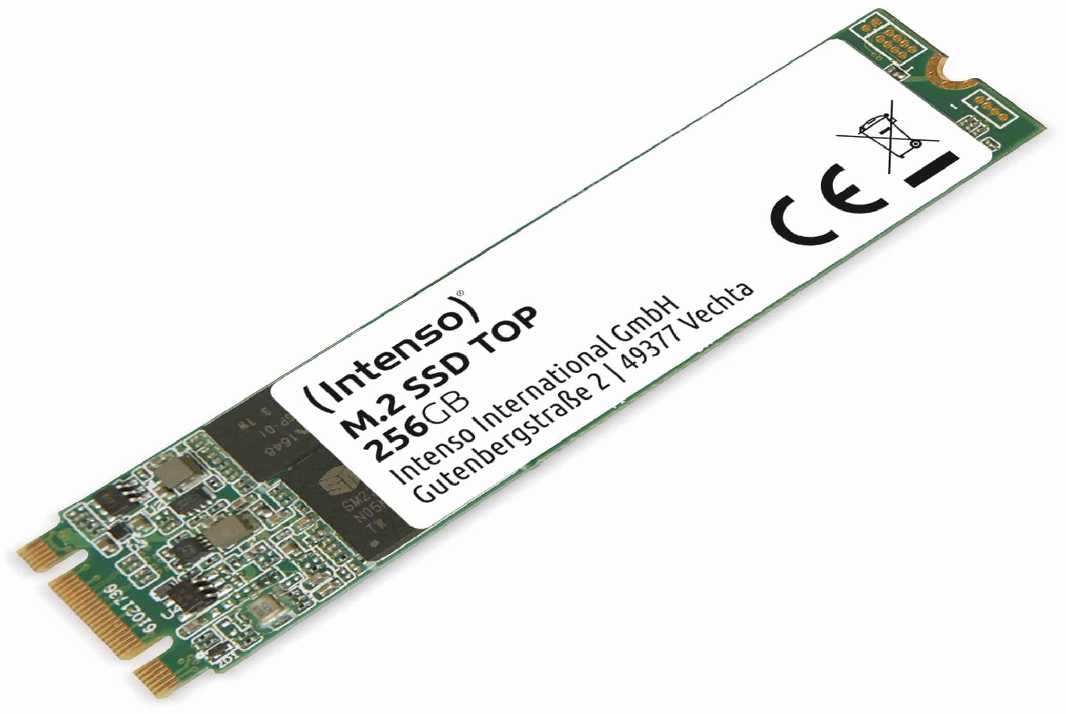 Intenso M.2 SSD Top 256GB SATA III Hardware/Electronic