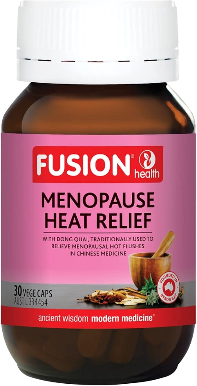 Fusion Menopause Heat Relief 120 Vegetarian Capsules