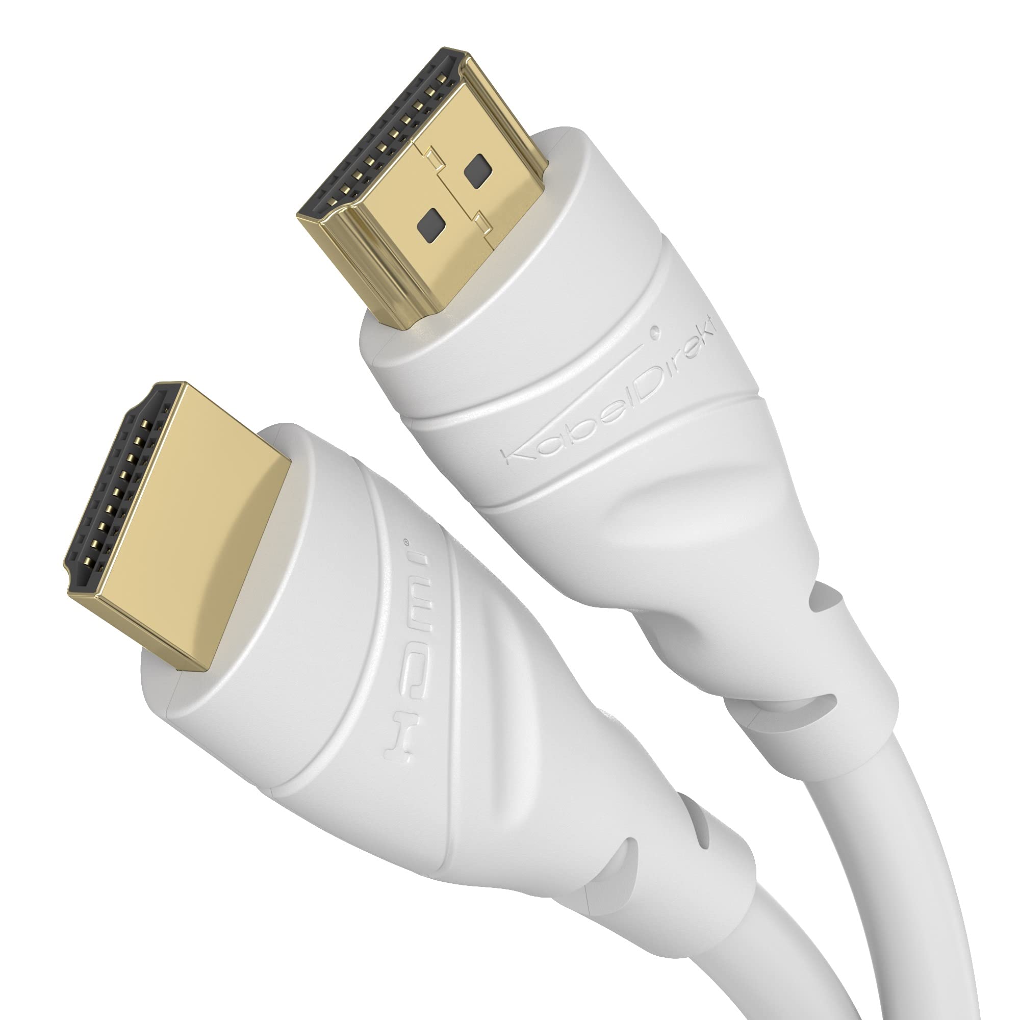 KabelDirekt 8K & 4K HDMI Cable – 20m – Designed in Germany – Supports 4K@60Hz, UHD, Ethernet – HDTV, PC, PS5, Xbox, Switch & All Other HDMI Devices, 