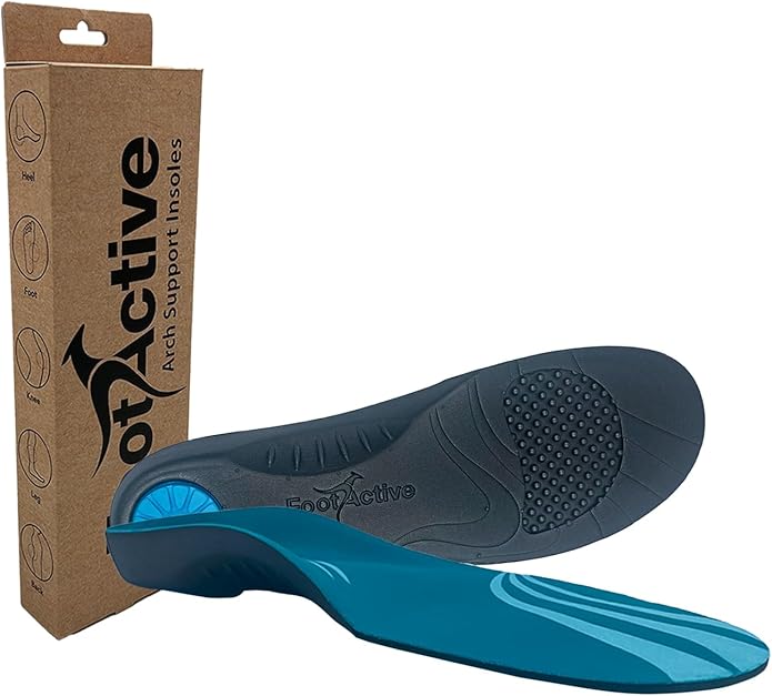 Foot Logics Comfort Orthotic Insoles (Large)