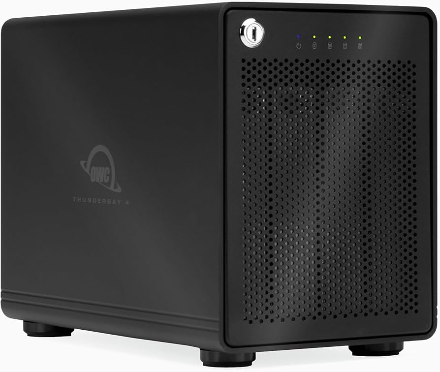 32TB OWC ThunderBay 4 RAID 5 Four-Drive Enterprise HDD Storage Solution with Dual Thunderbolt 3 Ports