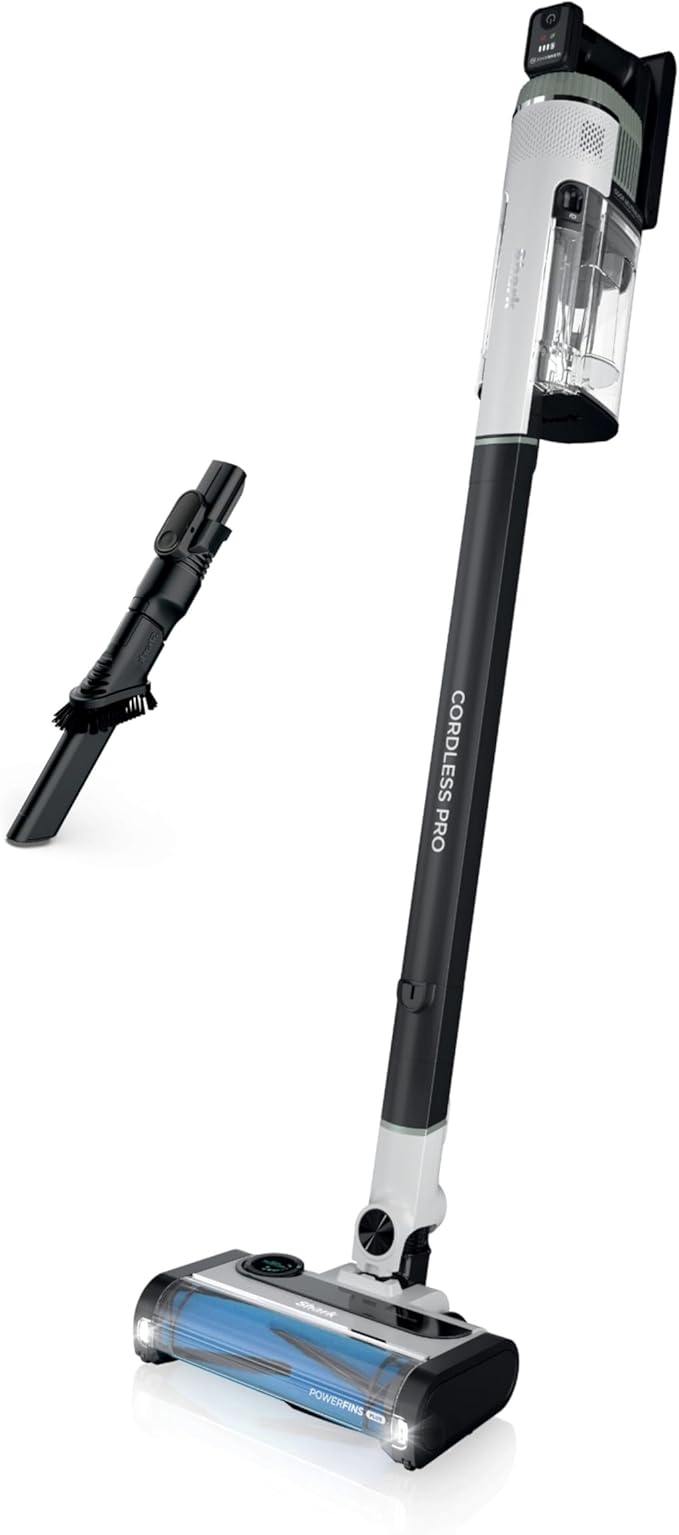 Shark Iz562h Pro Cordless Vacuum with Clean Sense IQ and Odor Neutralizer, Powerfins Plus Brushroll, Includes Duster Crevice Tool & Pet Multi Tool,