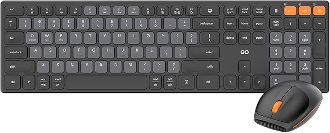 Fantech Go WK895 Office Wireless Keyboard and Mouse Combo - Black