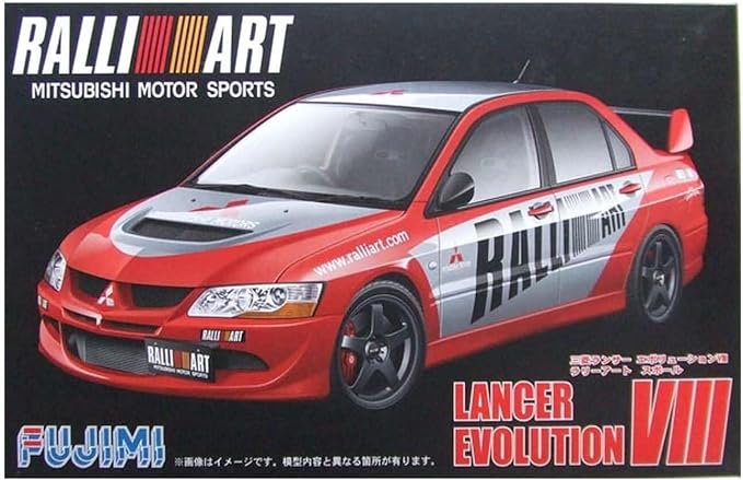 Fujimi 03817 1/24 Mitsubishi Lancer Evolution VIII Ralliart