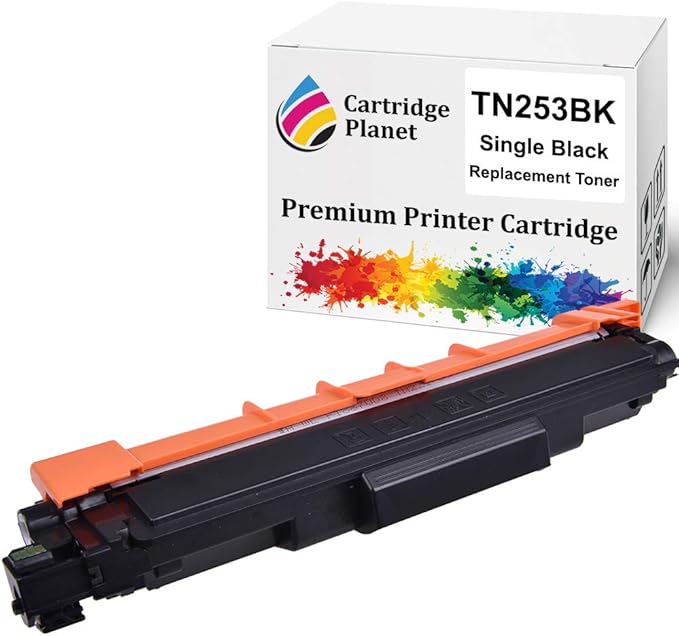 Cartridge Planet Black Compatible Toner Cartridge for Brother TN-253BK TN253BK (2,500 Pages) for DCPL3510CDW HLL3230CDW HLL3270CDW MFCL3745CDW