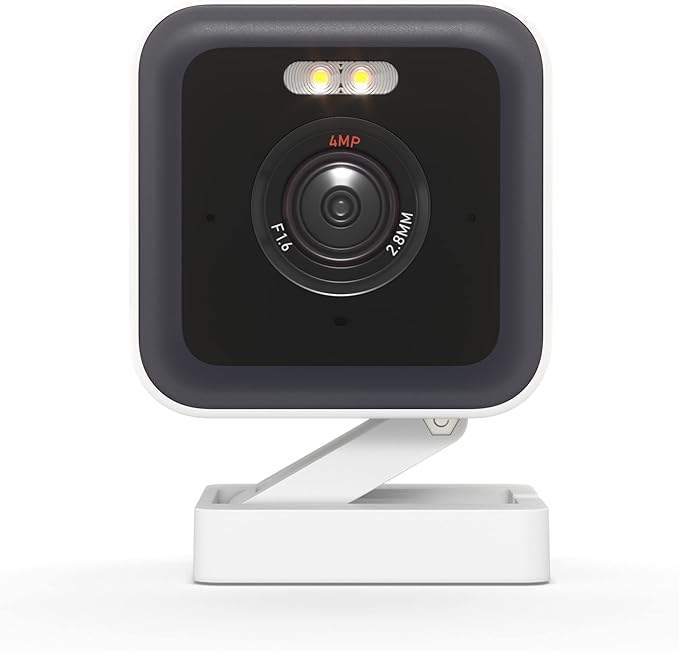 Wyze Cam V3 Pro Wired Indoor/Outdoor 2K Smart Security Camera for Pet Baby Kids Dog Cat Elderly Monitoring, Color Night Vision, Spotlight Camera