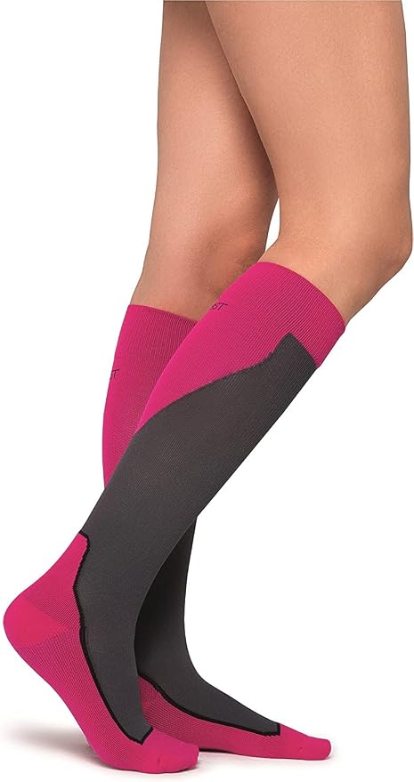 JOBST Sport Knee High 15-20 mmHg / Large / Pink