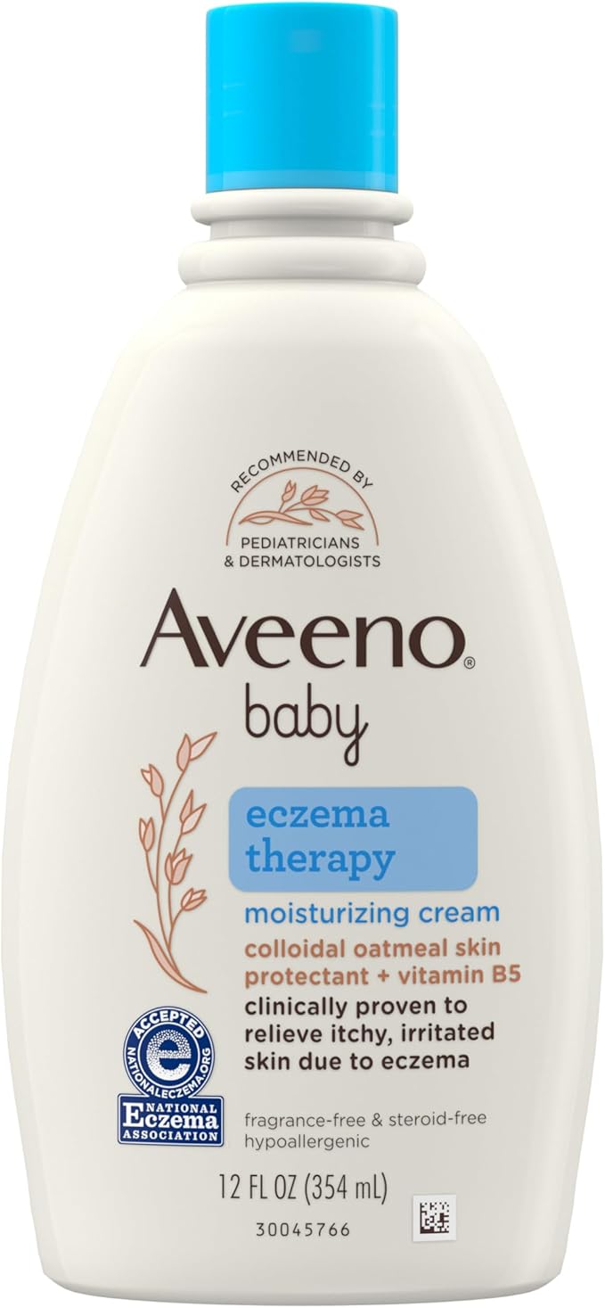 Aveeno Baby Eczema Therapy Moisturizing Cream, 12 Fl. Oz