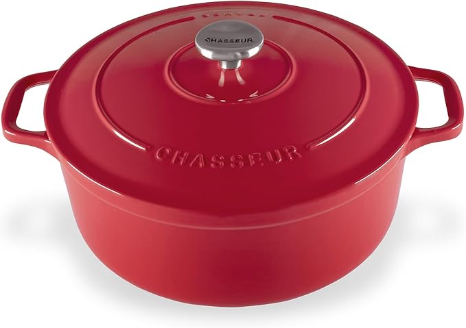 Chasseur Round French Oven 26cm/5 Litre | Matte Black