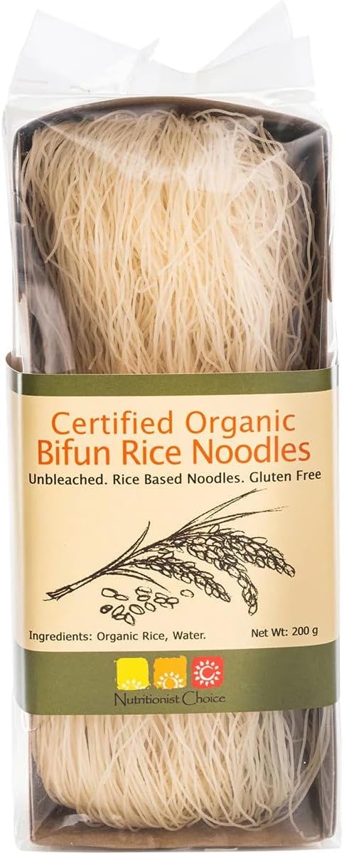 Nutritionist Choice Rice Noodles Bifun Unbleached 200g
