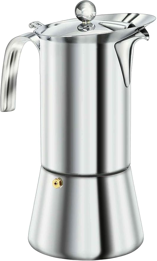 Euroline Stainless Steel Espresso Maker 10 Cup