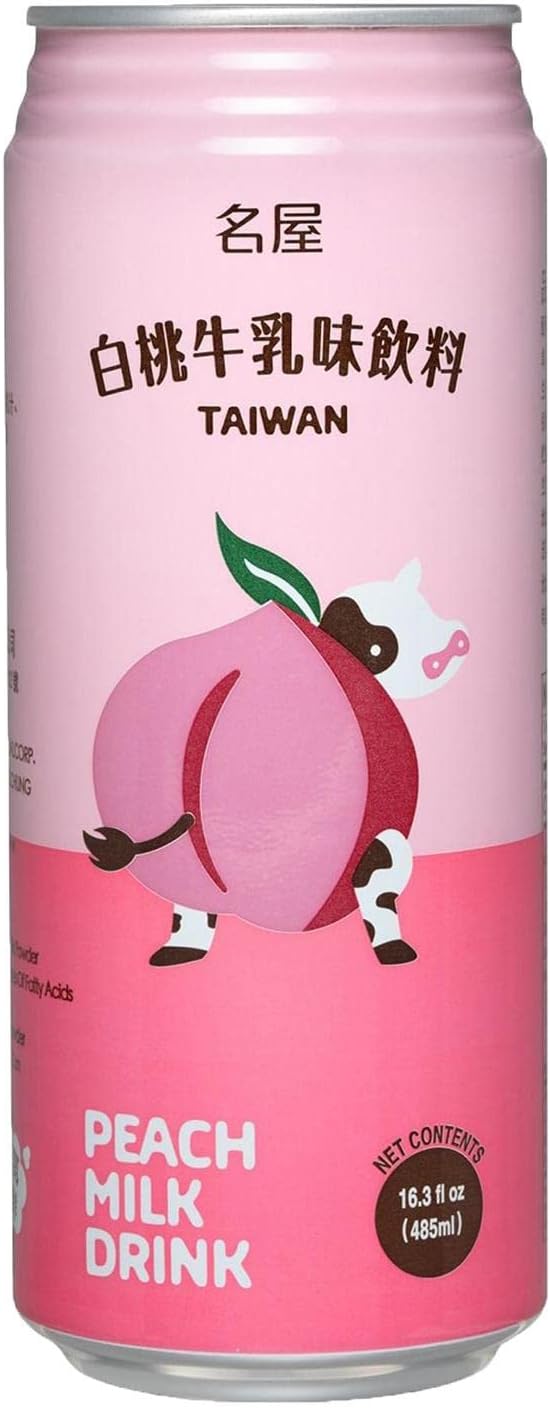 Famous House Peach Milk 名屋白桃牛乳 500ml