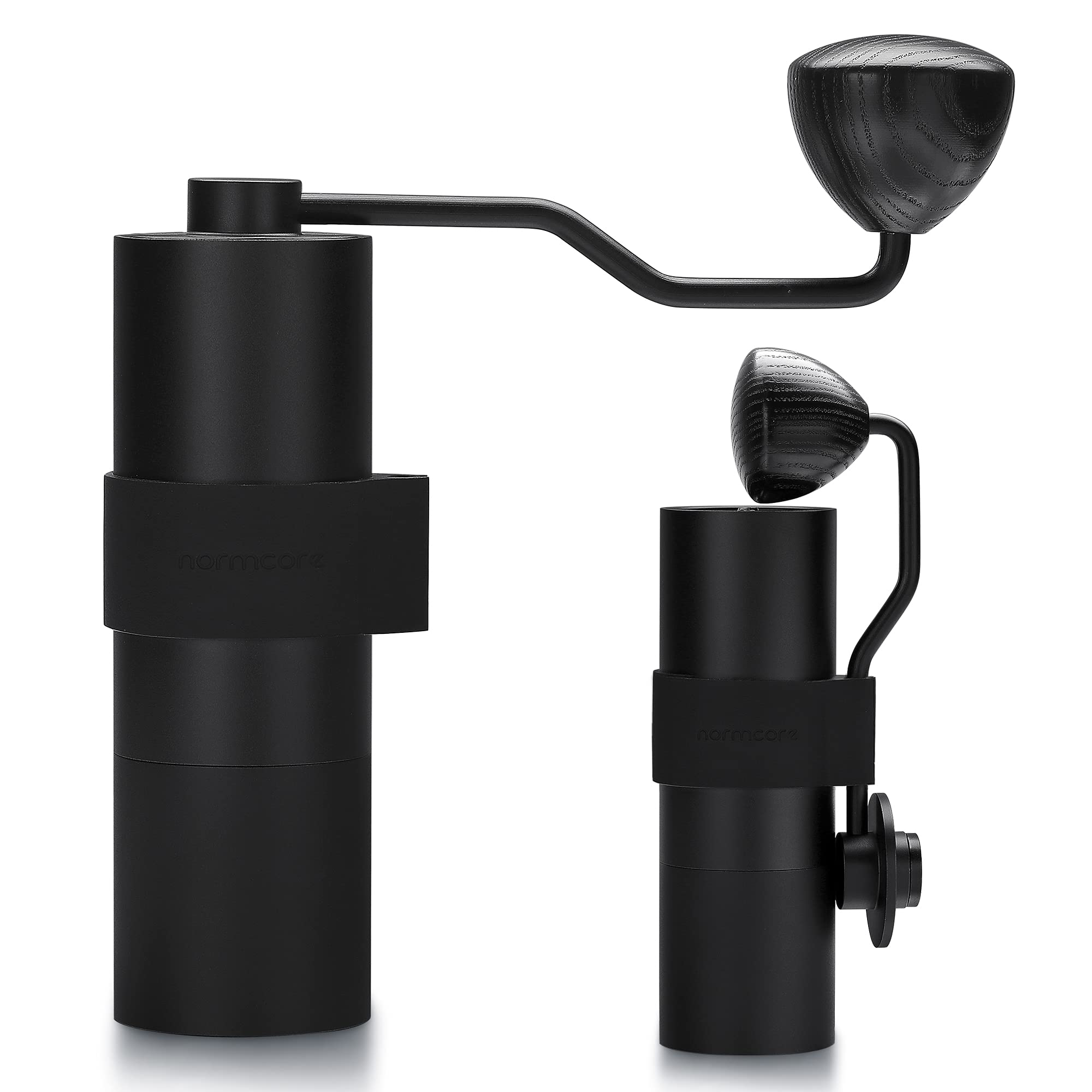 Normcore Manual Coffee Grinder V2 - Hand Coffee Grinder With Stainless Steel 38mm Contemporary Conical Burr - Adjustable Settings - For Aeropress,