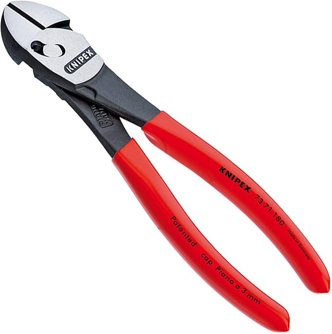 Knipex TwinForce Diagonal Cutter 180mm - 7371180
