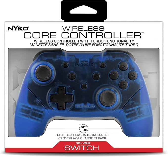 Nyko - Wireless Core Controller For Switch - Blue
